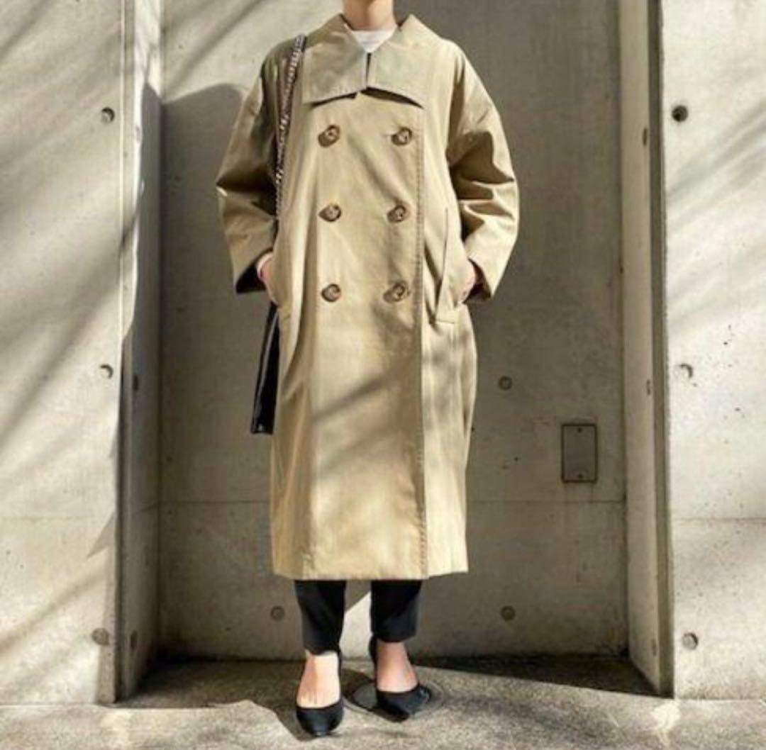 moxxx3 ENFOLD ドライストレッチ2wayCollarトレンチ