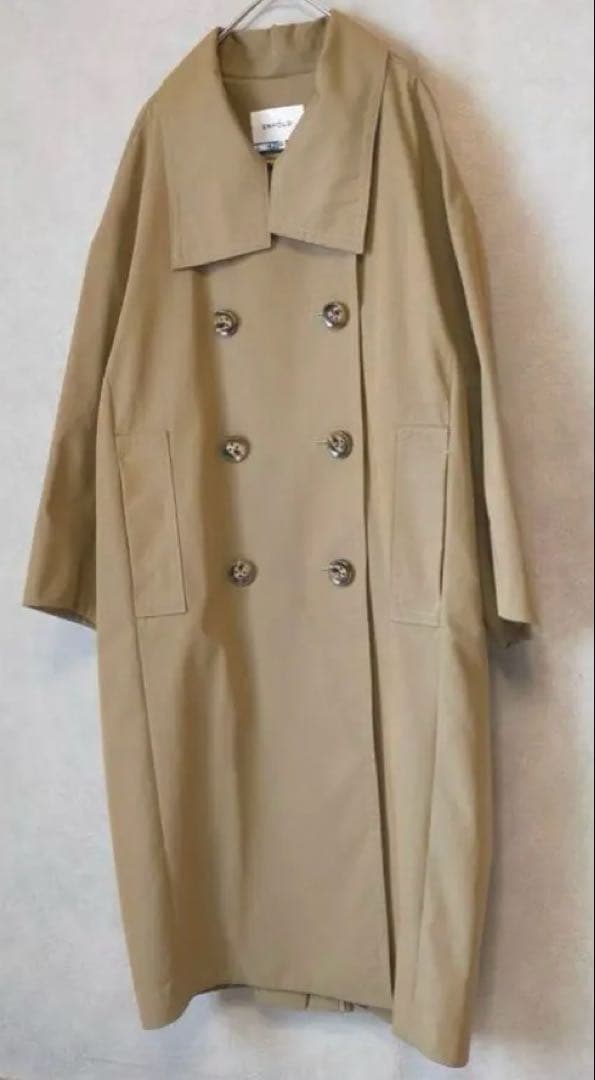 moxxx3 ENFOLD ドライストレッチ2wayCollarトレンチ