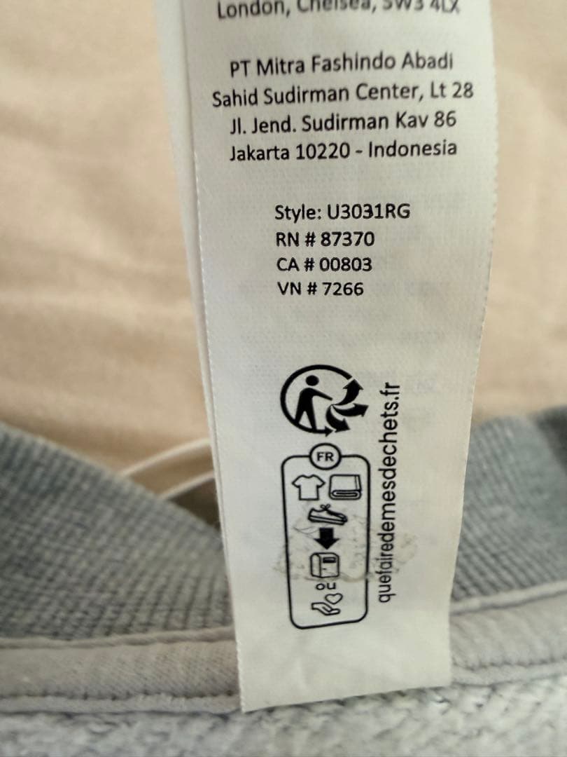 Alo アロヨガ　スウェット グレー　XS