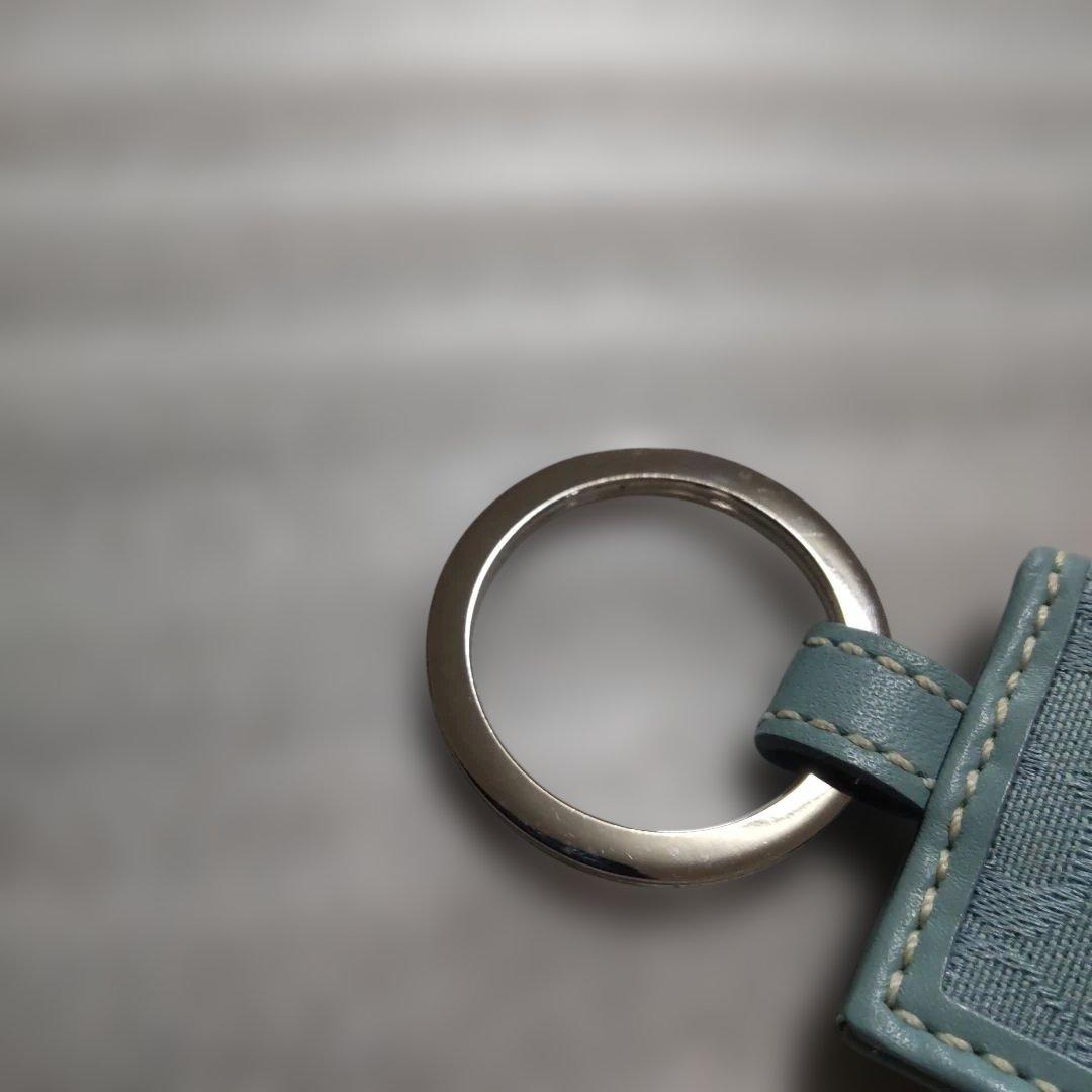 COACH☆Signature Pictureframe Keyholder