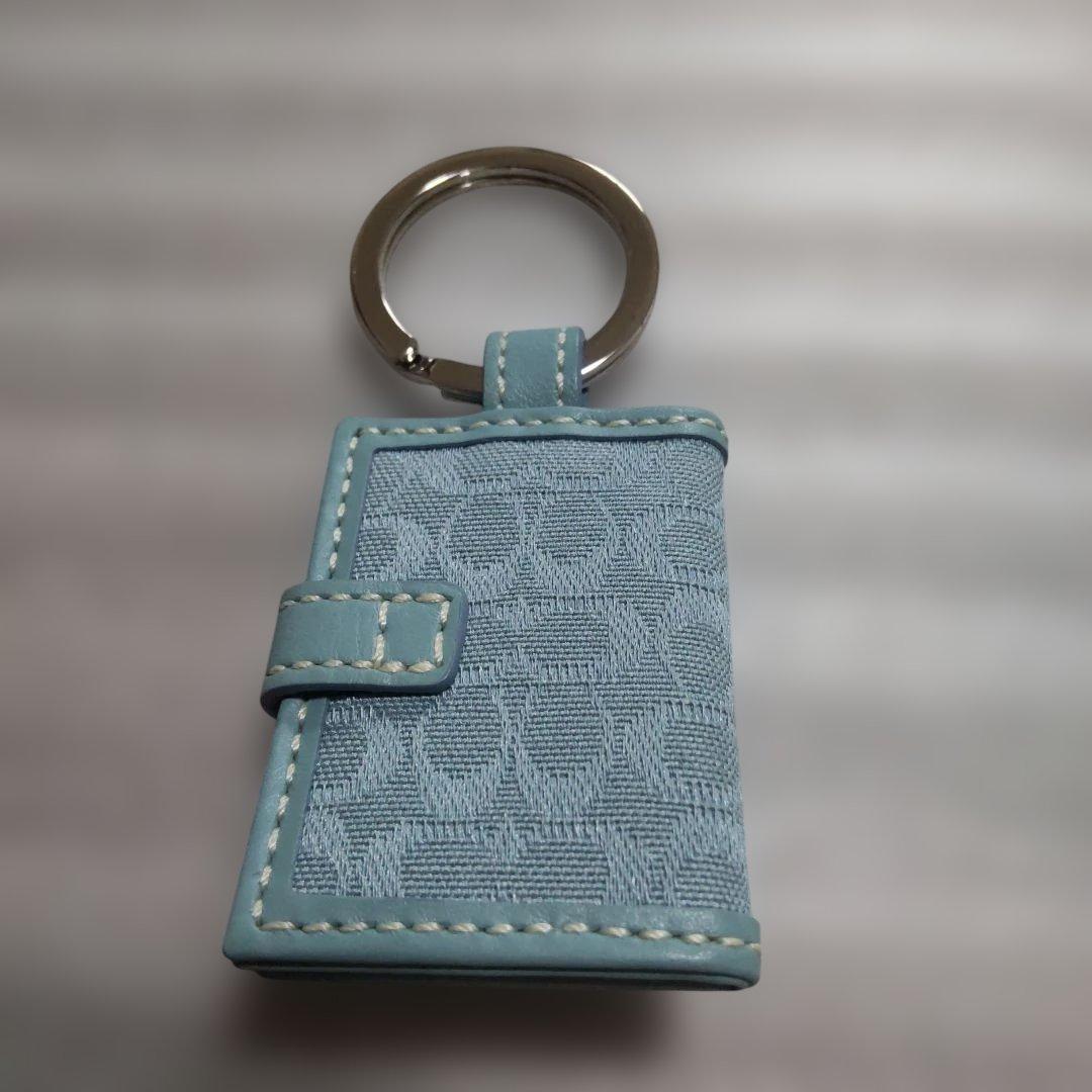 COACH☆Signature Pictureframe Keyholder