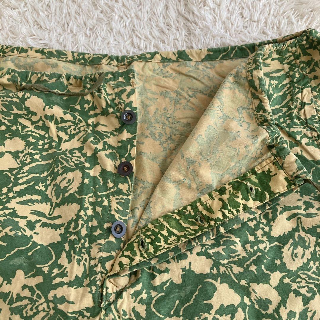 50s ルーマニア軍　サマーリーフカモ　カモフラ　パンツ　スナイパー