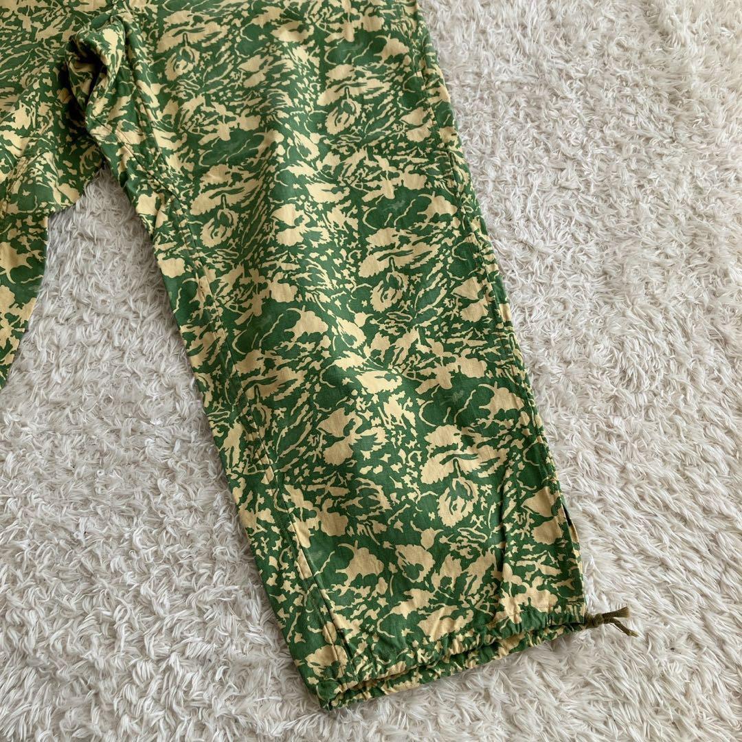 50s ルーマニア軍　サマーリーフカモ　カモフラ　パンツ　スナイパー