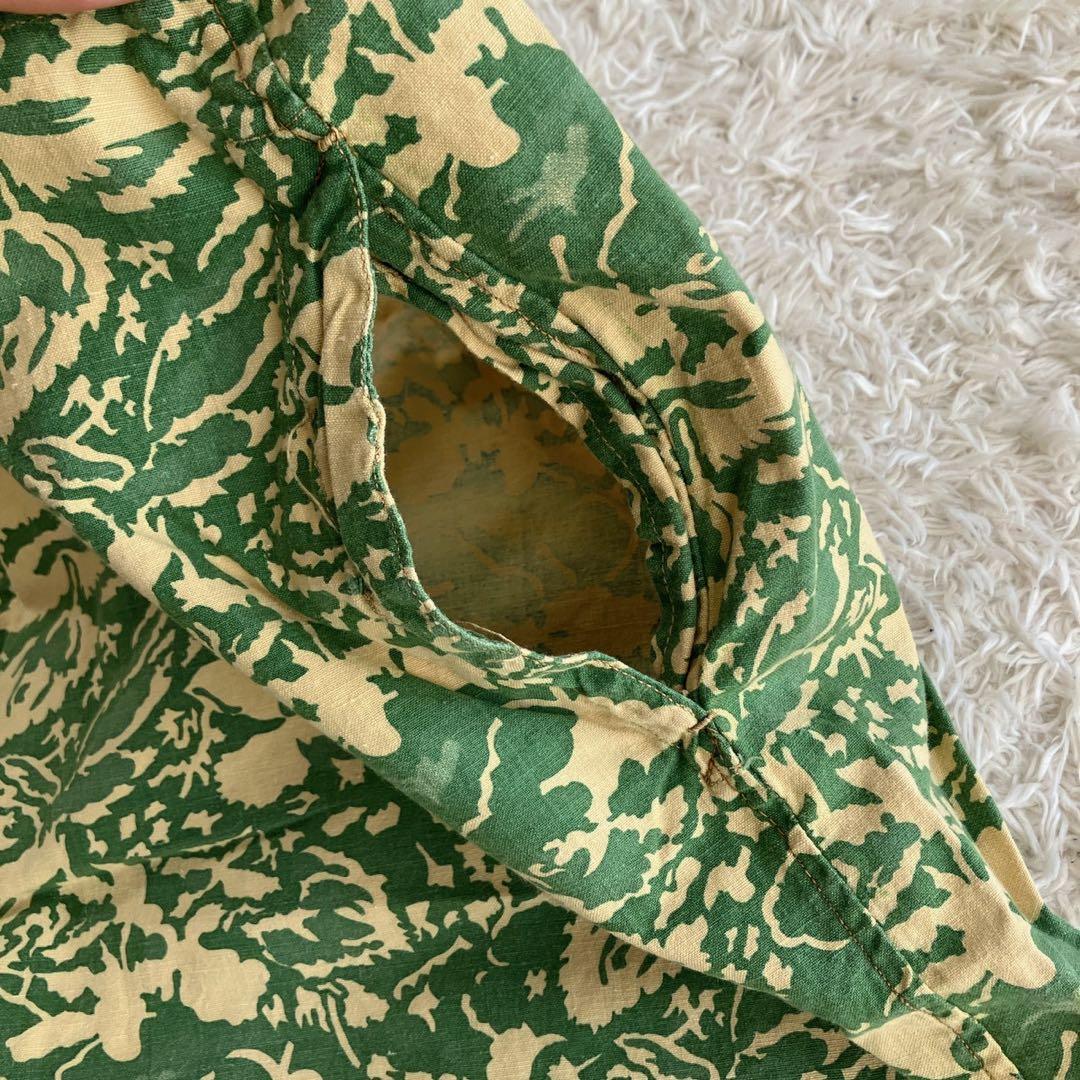 50s ルーマニア軍　サマーリーフカモ　カモフラ　パンツ　スナイパー