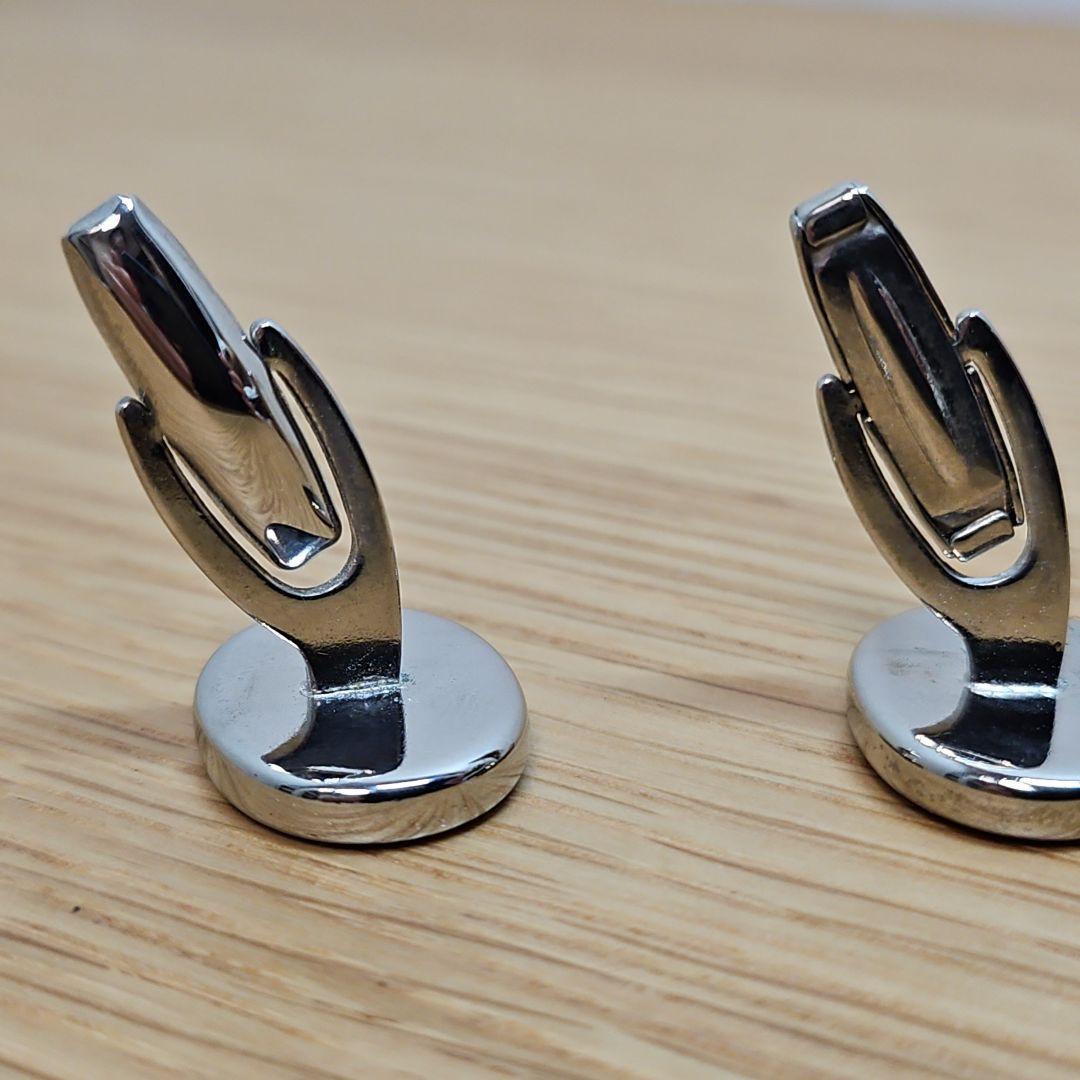 【希少】GUCCI グッチ ヴィンテージ インターロッキング GGロゴ カフス