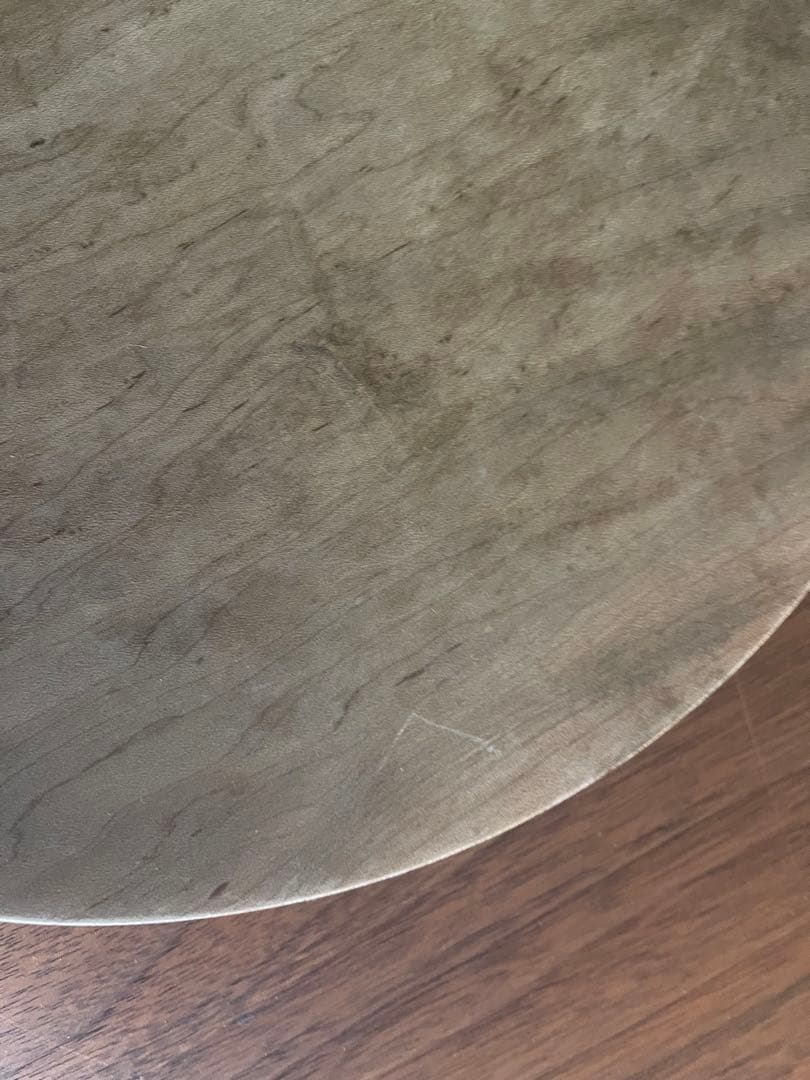 内田悠 φ30 イタヤカエデ 鉄媒染平皿　プレート　トレイ