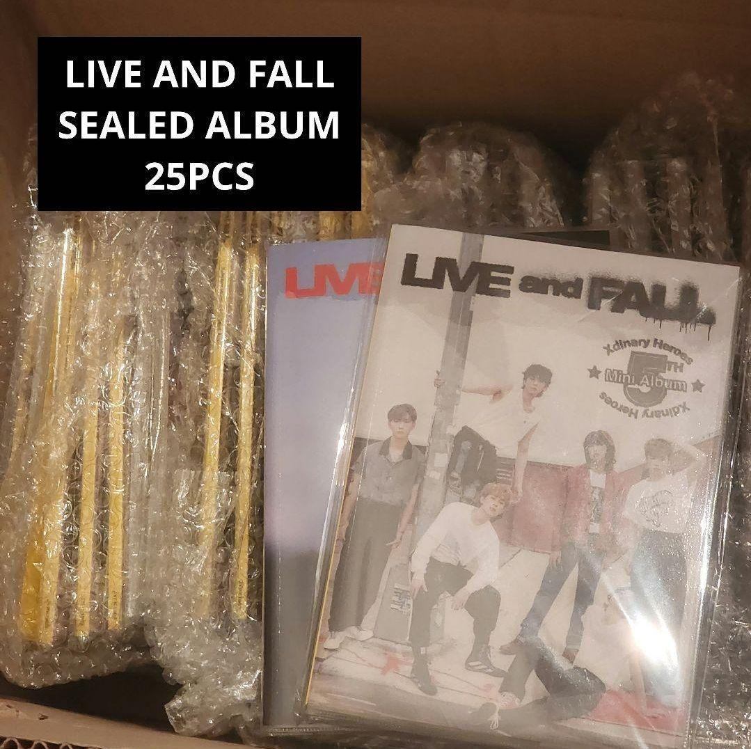 LIVE and FALL 未開封アルバム 25枚 Xdinary Heroes