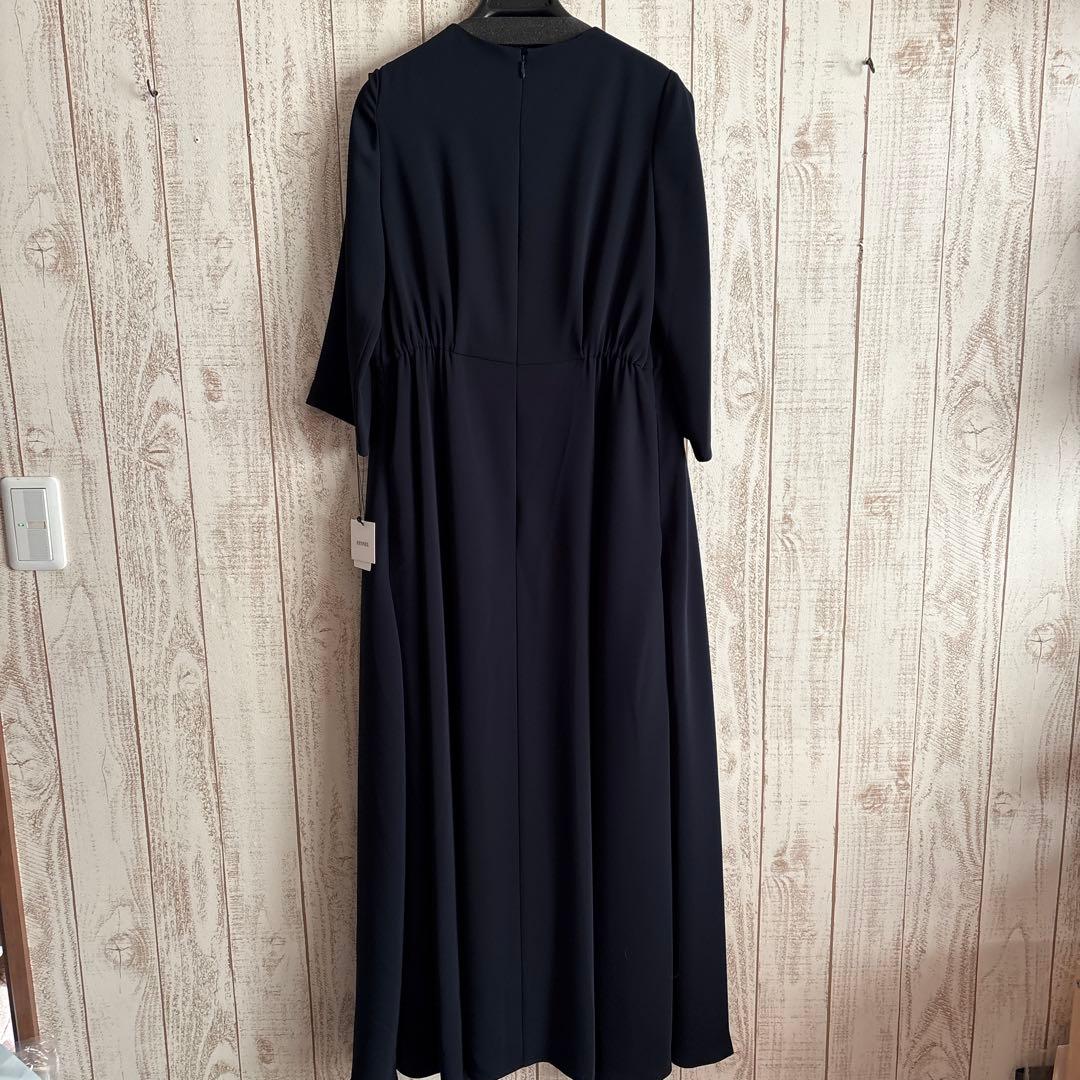 新品　fennel 定価3万8000円　レイヤードライクフロントレースワンピース