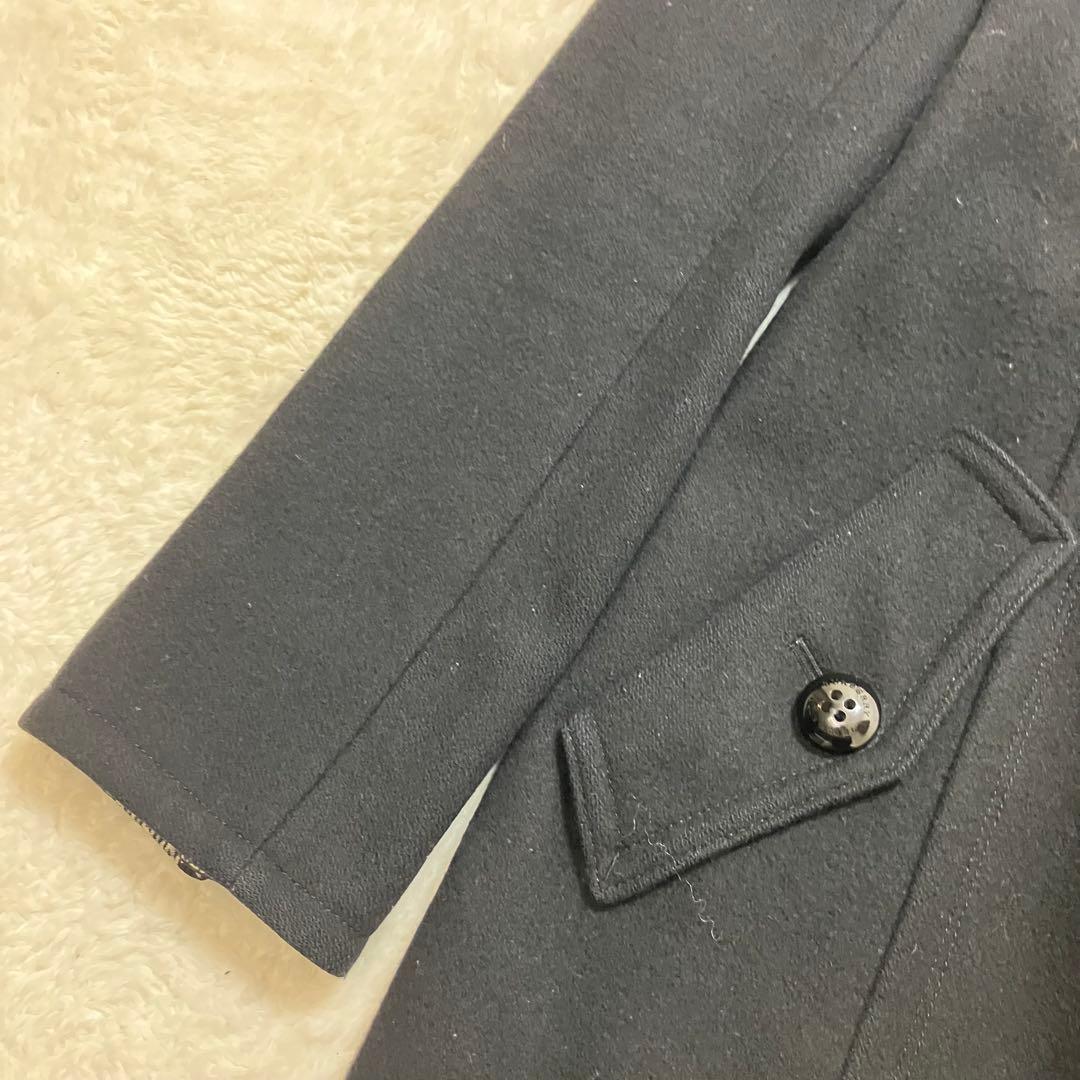 美品✨バーバリーブルーレーベル ラビットファー 2way Aライン ピーコート