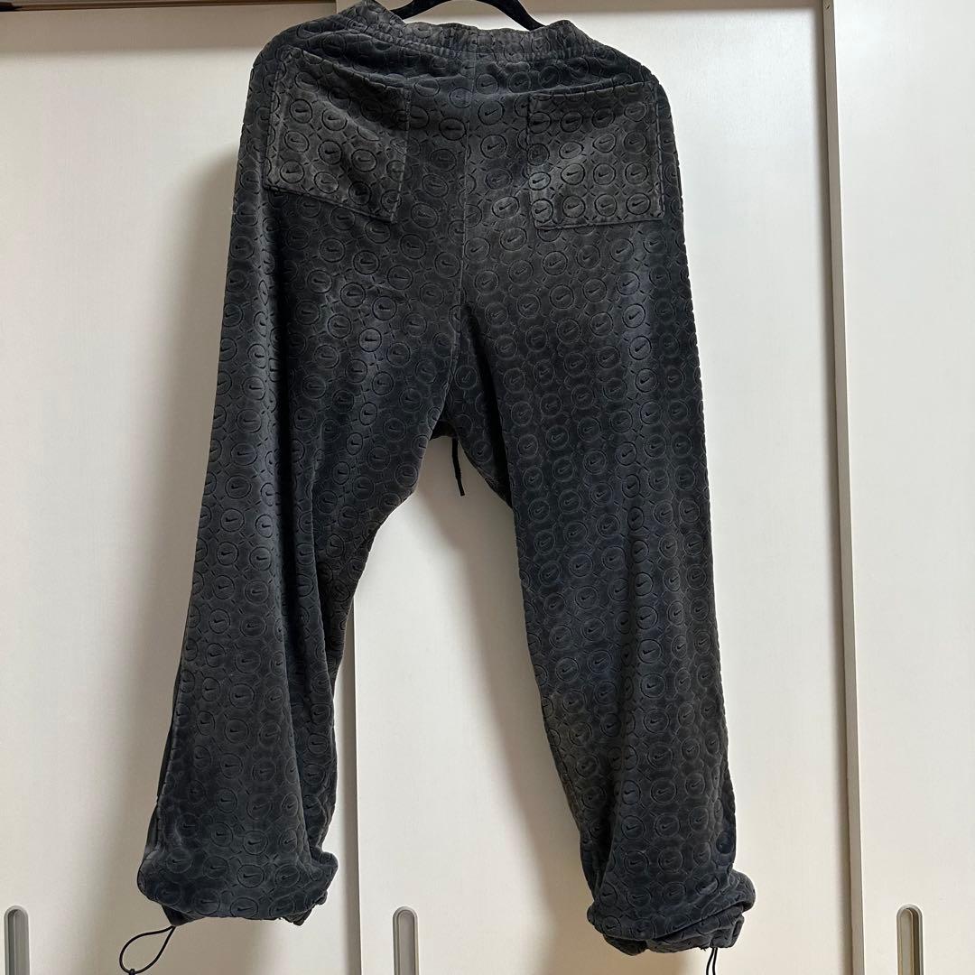 Nike×Supremeベロアパンツブラックnorthgucciadidasny