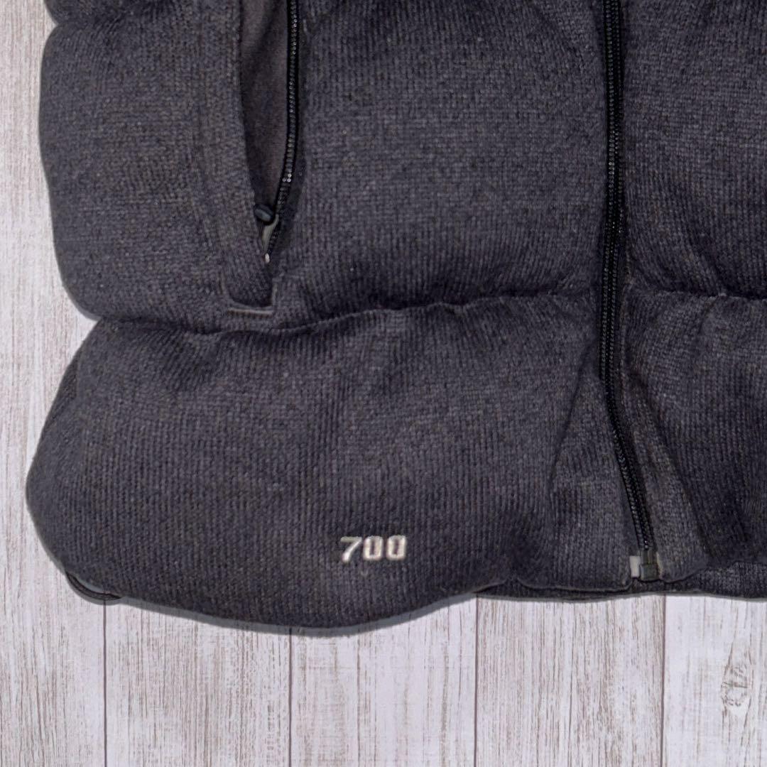 【韓国限定】ザ ノースフェイス ダウンベスト 700フィル ホワイトレーベル L