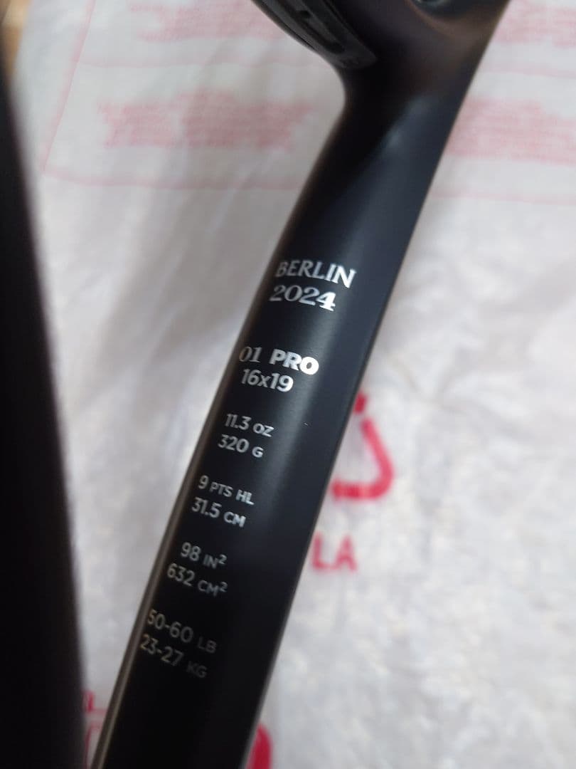 【新品未使用】RF 01 PRO 2024 ウィルソン レーバーカップ限定 G2