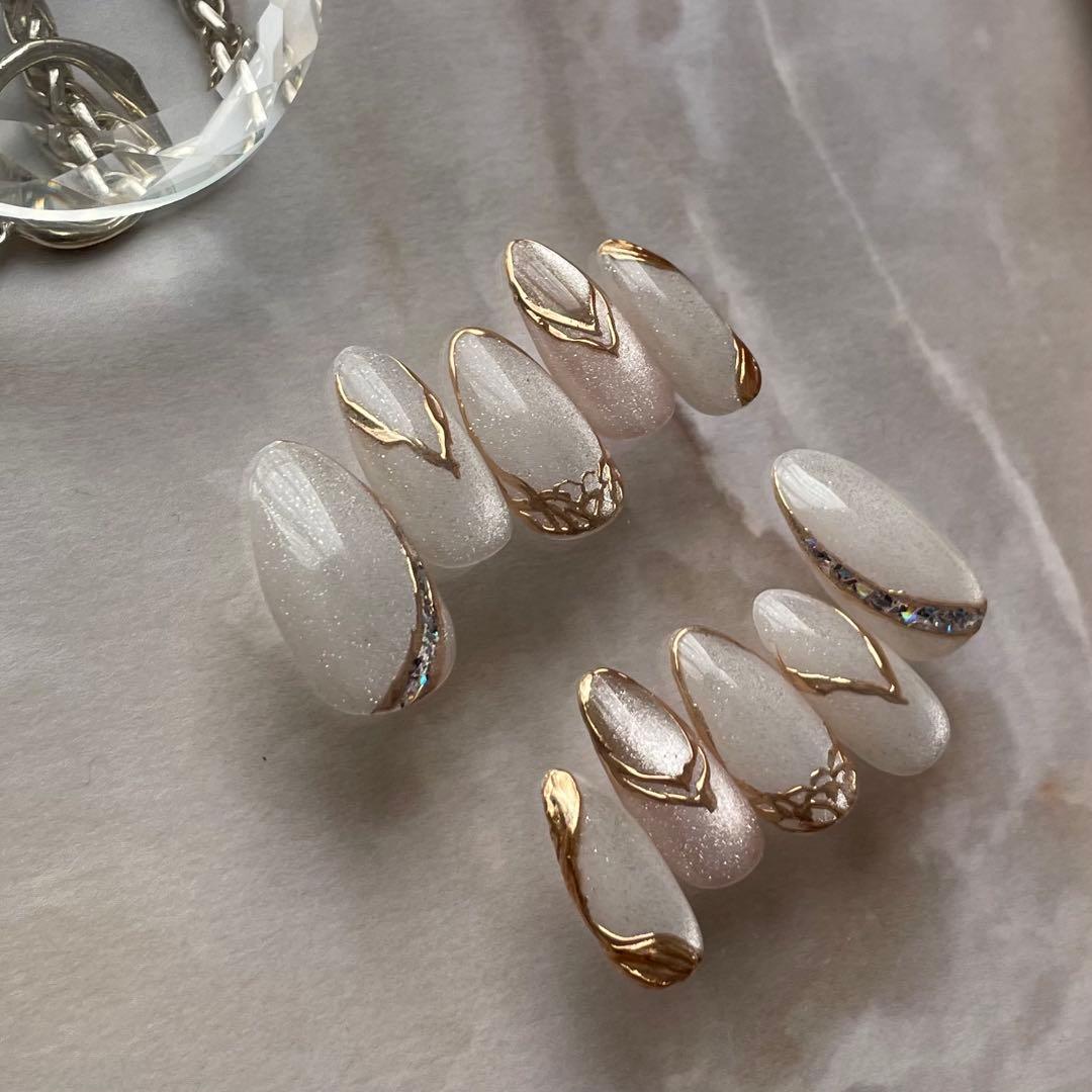 【専用】オーダーネイルチップ　マグネットネイル　3P