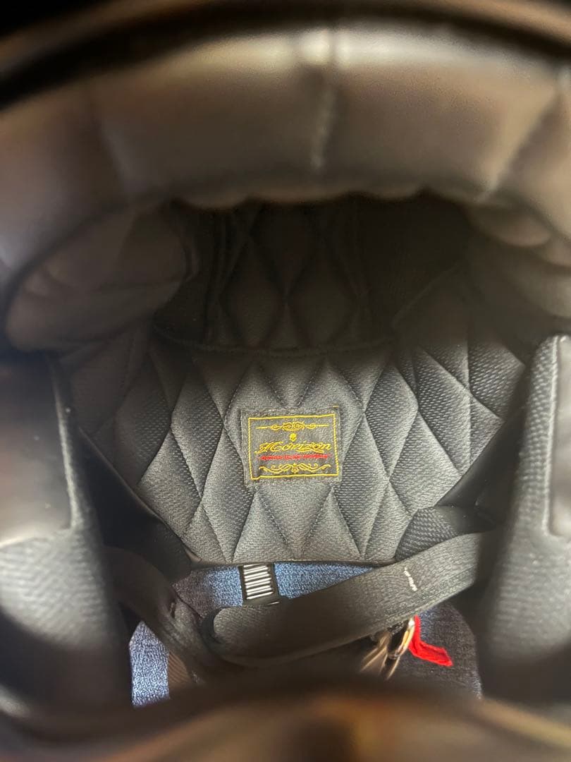 ホライズン　ヘルメット　mx-h4 ビンテージプライムブラック