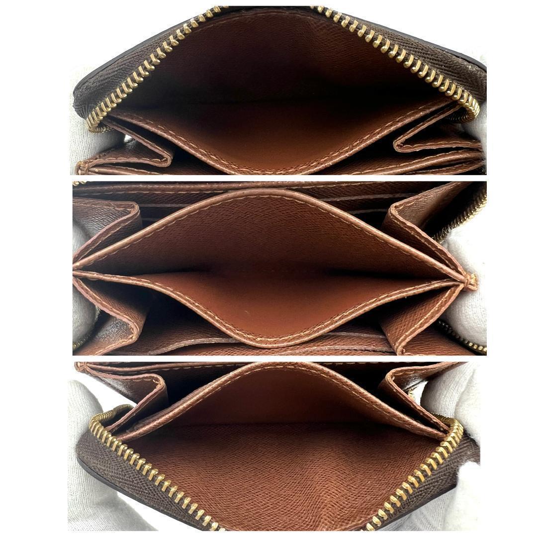 【超極美品】ルイヴィトン モノグラム ジッピーパース A635