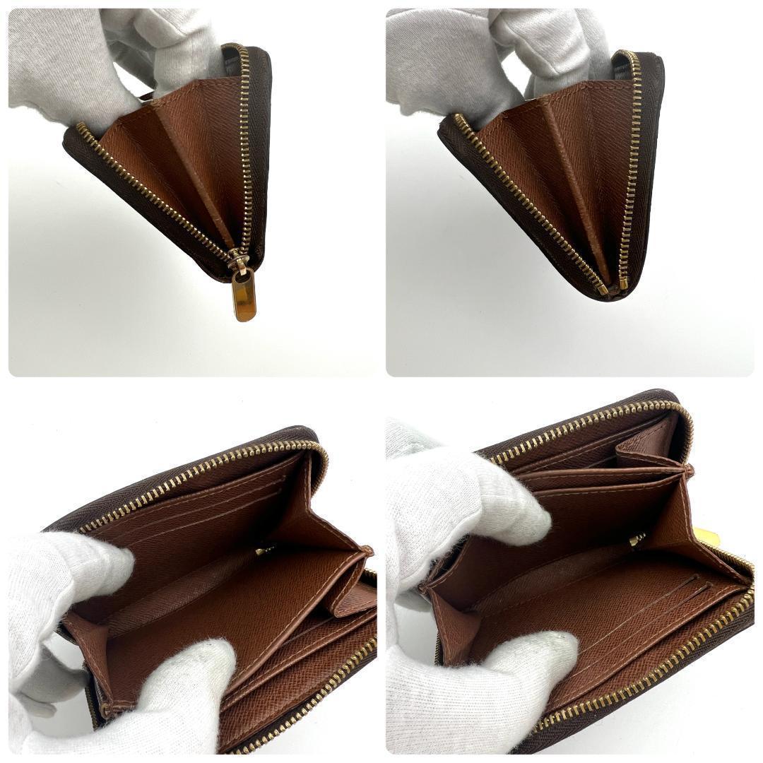 【超極美品】ルイヴィトン モノグラム ジッピーパース A635