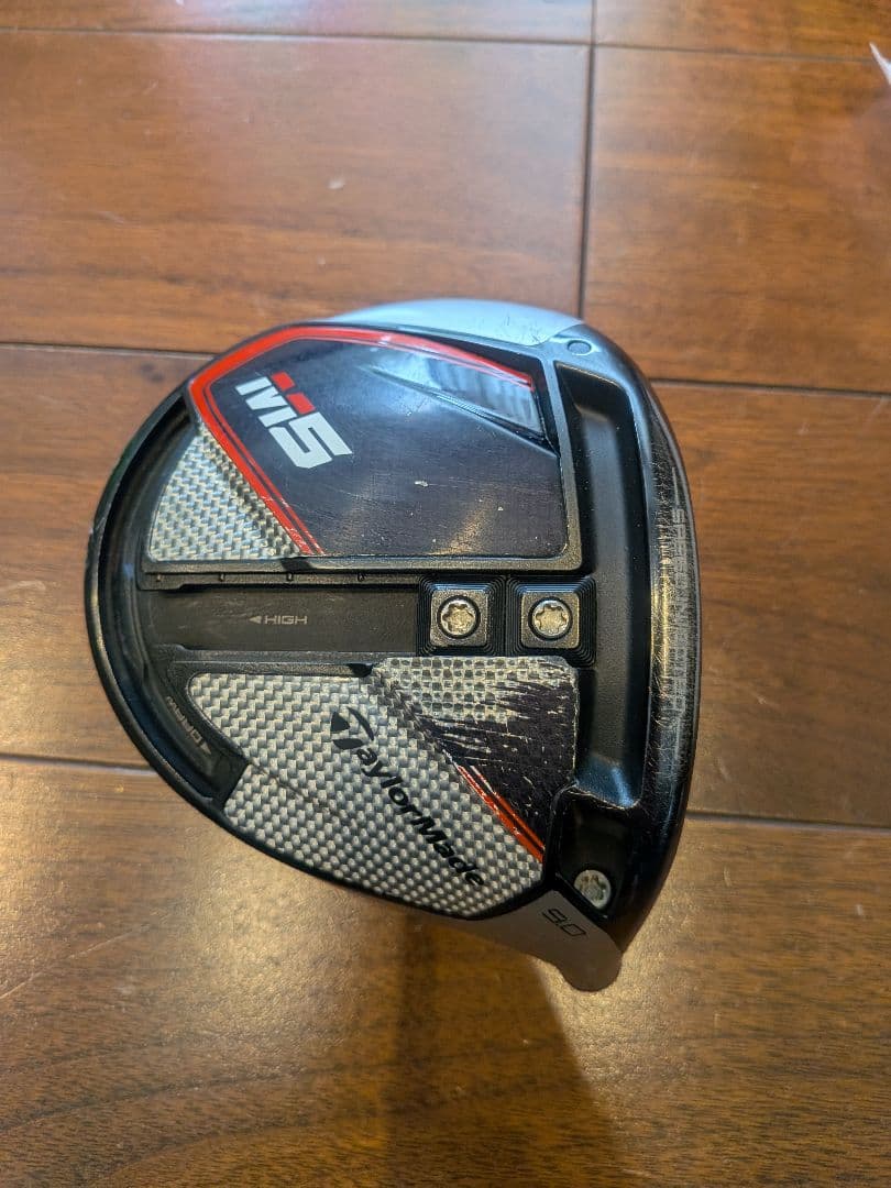 テーラーメイド M5 ドライバー ヘッドのみカバー付き