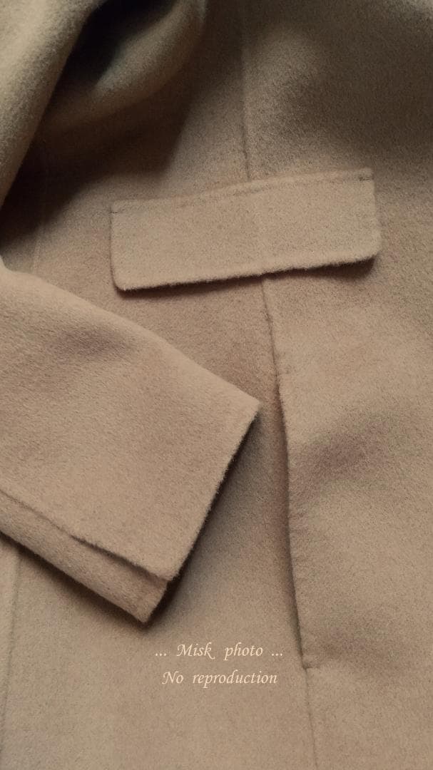 'S Max Mara ダブルブレストダブルフェイスコート キャメル JI42