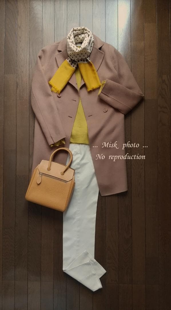 'S Max Mara ダブルブレストダブルフェイスコート キャメル JI42