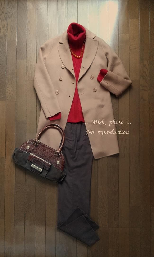 'S Max Mara ダブルブレストダブルフェイスコート キャメル JI42