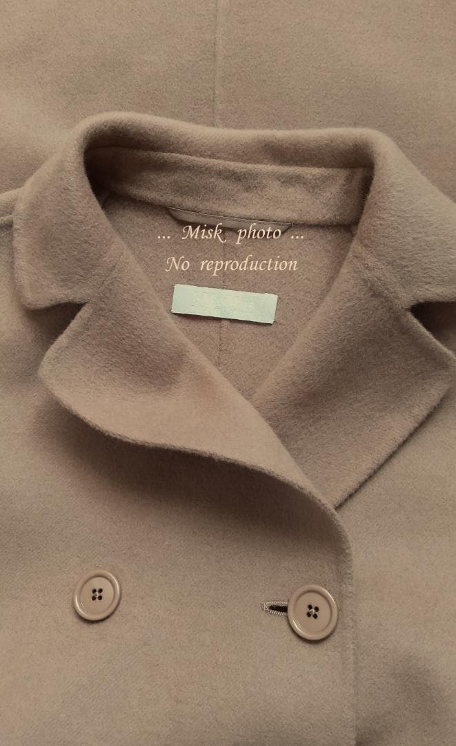 'S Max Mara ダブルブレストダブルフェイスコート キャメル JI42