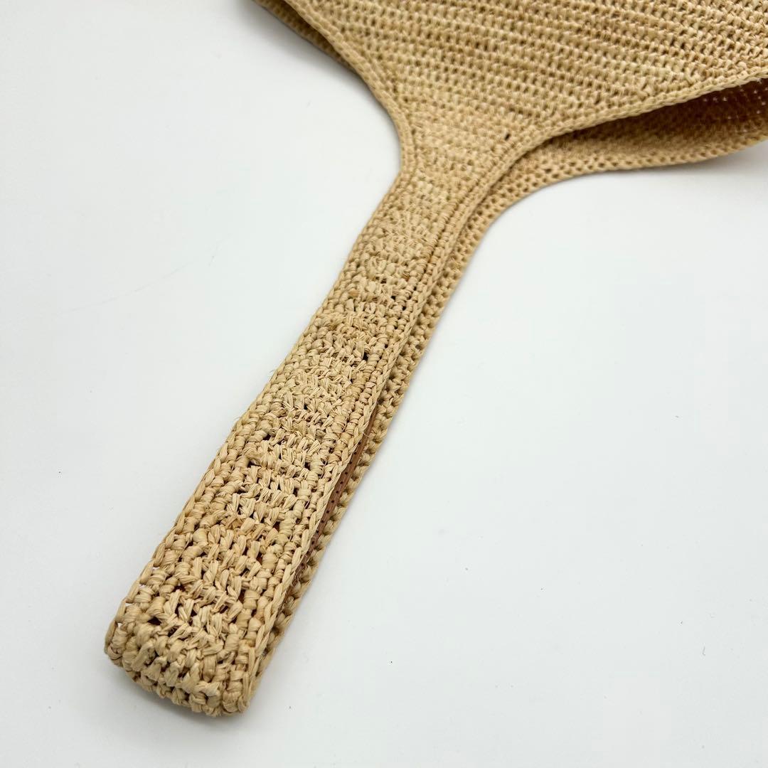 未使用級　ヘレンカミンスキー　ワンショルダーバッグ　カゴ　ラフィア　A4　肩掛け