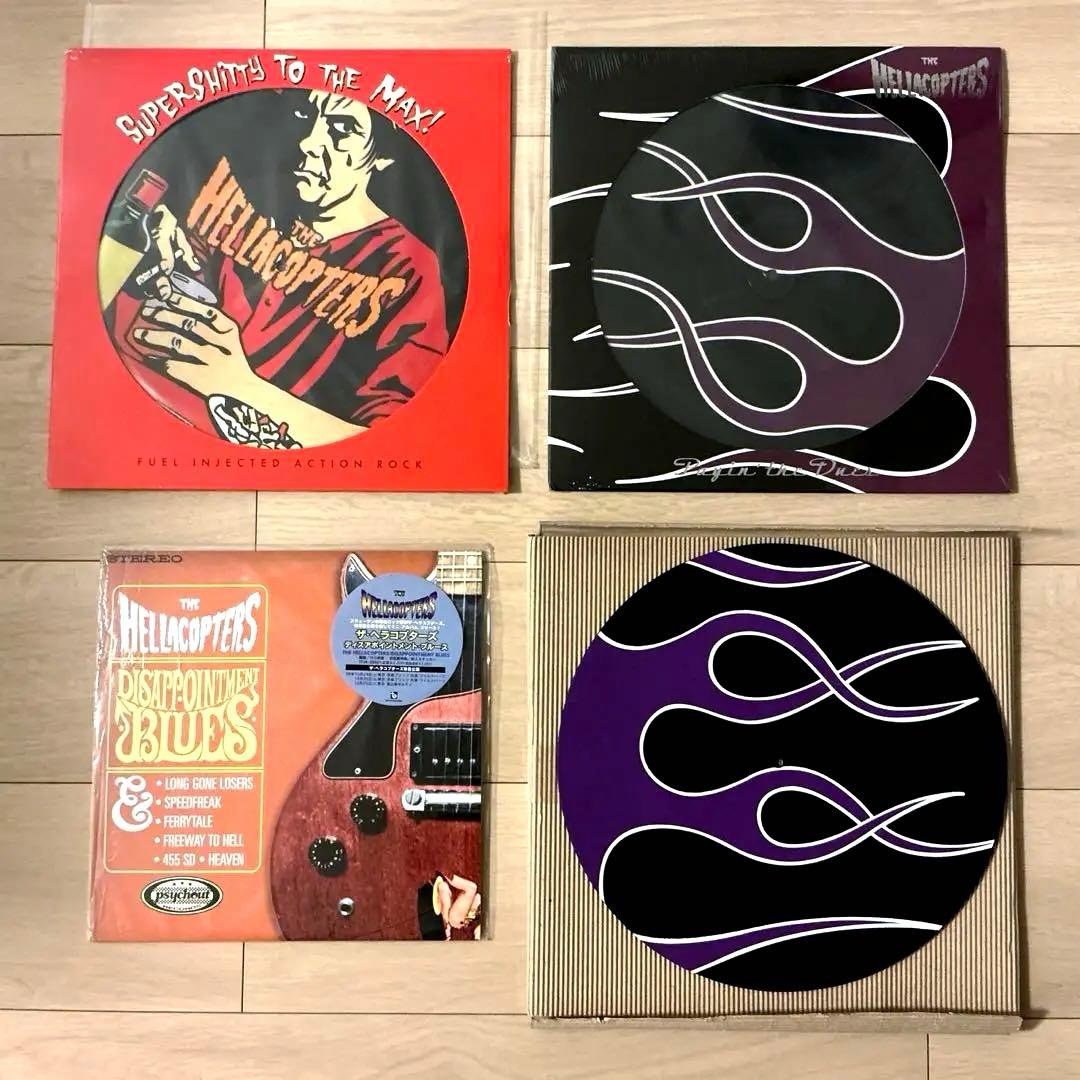 新品 ザ・ヘラコプターズ THE HELLACOPTERS 初期3枚 ドレゲン