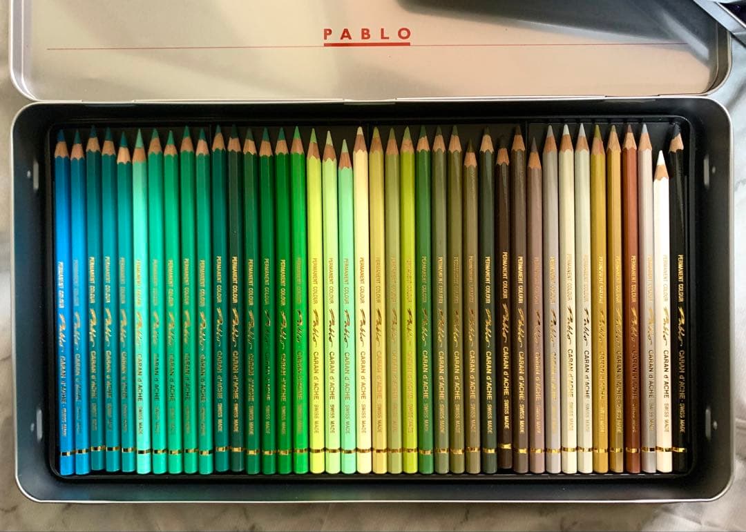 油性色鉛筆　パブロ　PABLO 120色　カランダッシュ