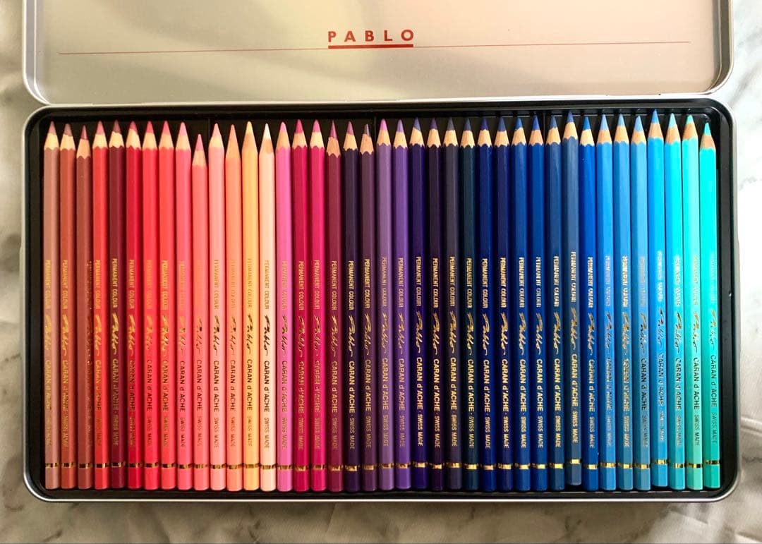 油性色鉛筆　パブロ　PABLO 120色　カランダッシュ