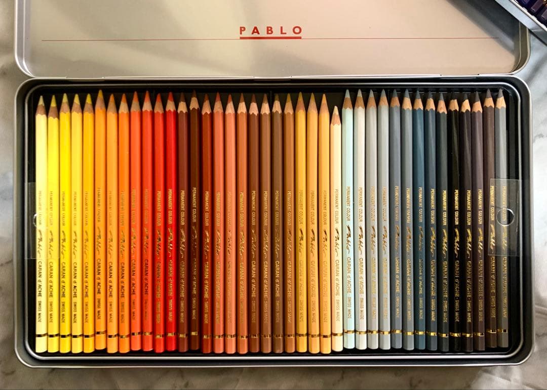 油性色鉛筆　パブロ　PABLO 120色　カランダッシュ