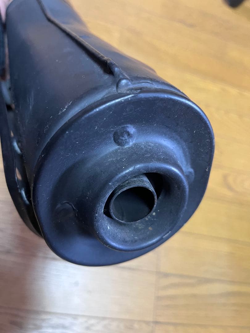 ジェベル200 純正 サイレンサー