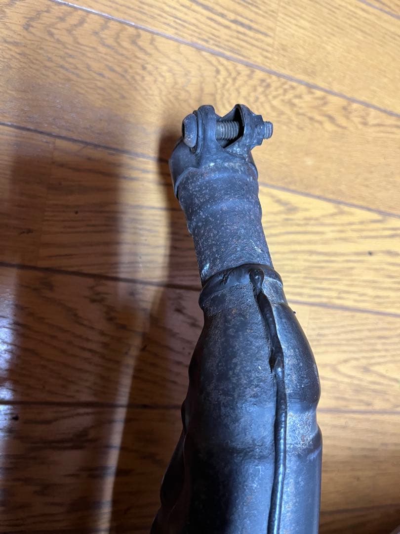 ジェベル200 純正 サイレンサー