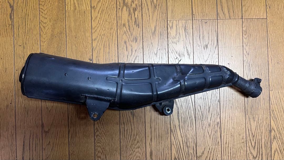 ジェベル200 純正 サイレンサー