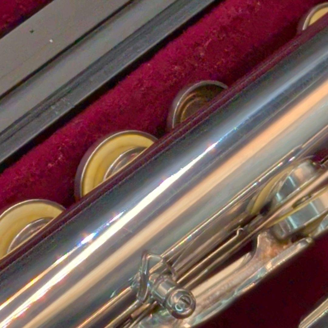 フルート　調整済　美品　ヤマハYFL221SⅡ（銀メッキ仕上げ）