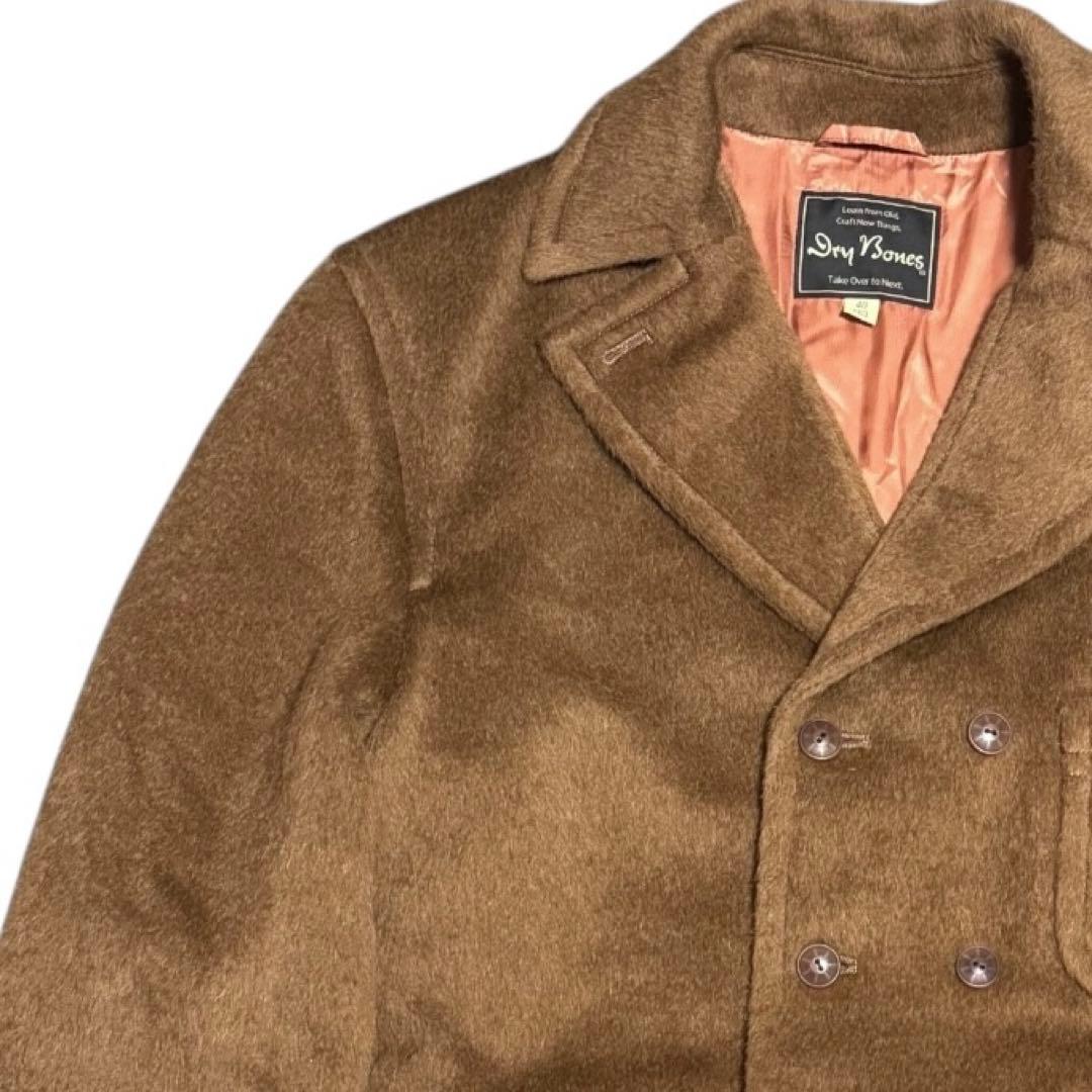 美品 Dry Bones ゴッドファーザー ウールモヘヤ ヤング•ヴァイト 40