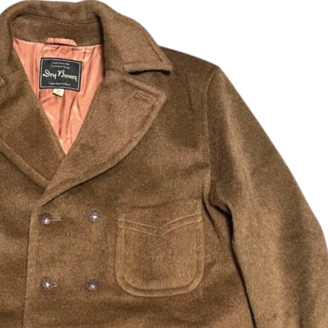 美品 Dry Bones ゴッドファーザー ウールモヘヤ ヤング•ヴァイト 40