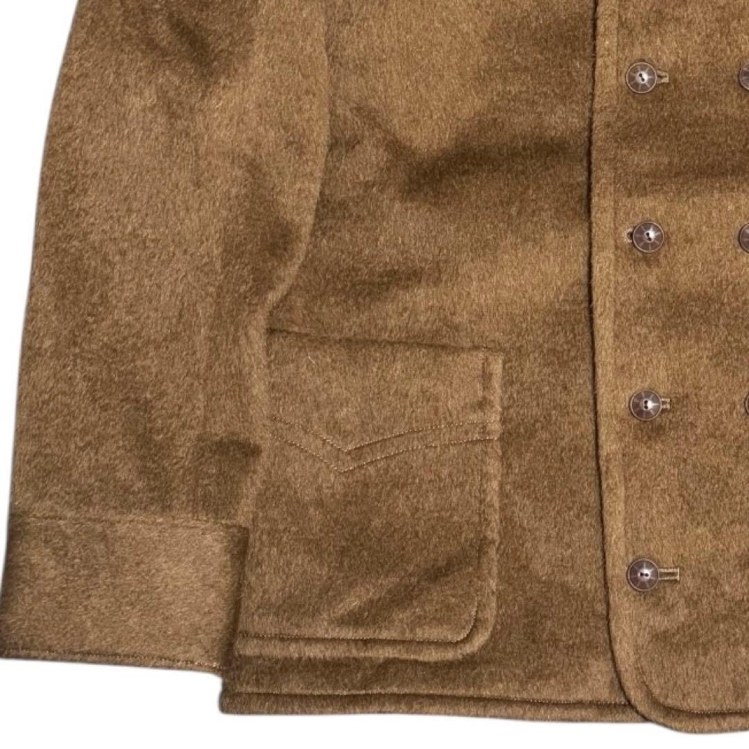 美品 Dry Bones ゴッドファーザー ウールモヘヤ ヤング•ヴァイト 40