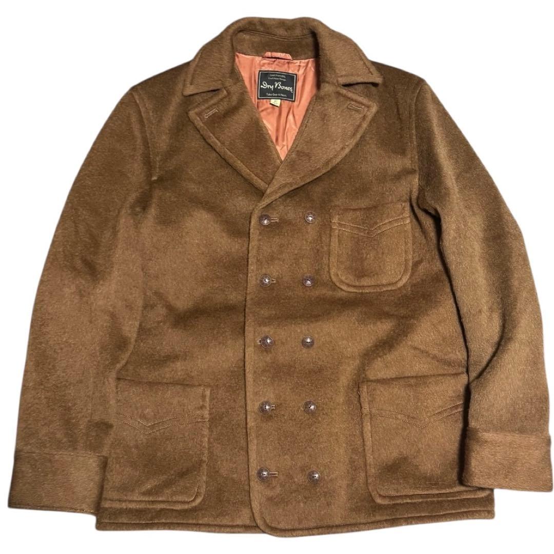 美品 Dry Bones ゴッドファーザー ウールモヘヤ ヤング•ヴァイト 40