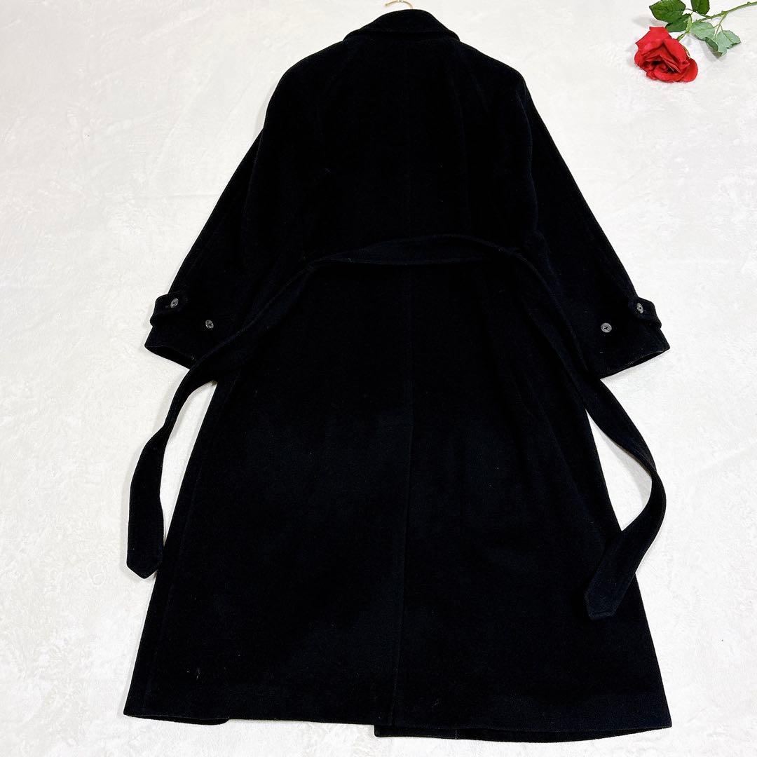 ほぼ未使用✨　ラルフローレン　トレンチコート　ウール　カシミヤ　ブラック　XL