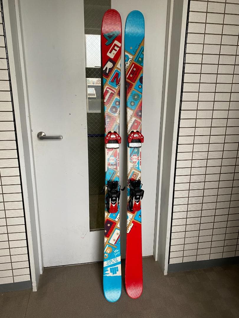 4FRNT Park Series スキー 172cm ビンディング付き！