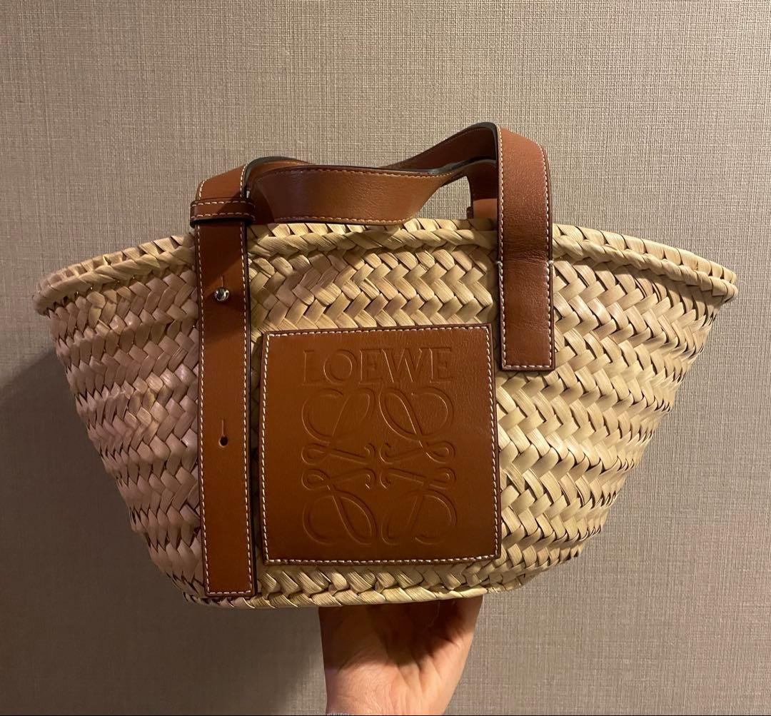 :限定値下げ中:新品同様 LOEWE カゴバッグ