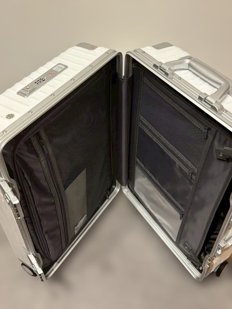 多機能キャリーケース【マットホワイト S】B28