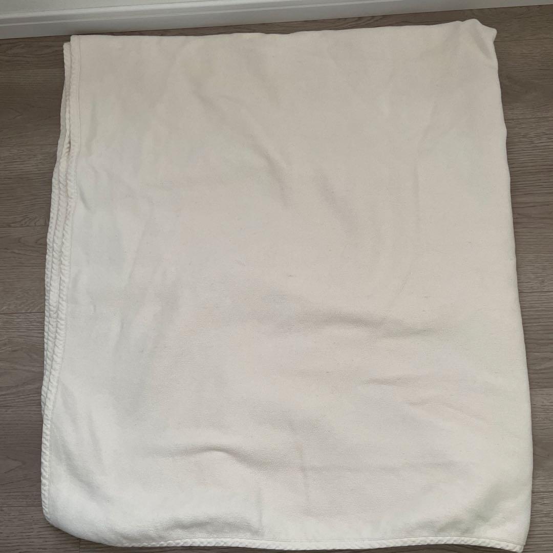 ナナデコール　nanadecor 綿毛布　オーガニックコットン100%