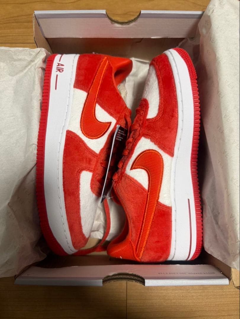 限定商品✨Nike Air Force 1 レッド/ホワイト　24.5cm