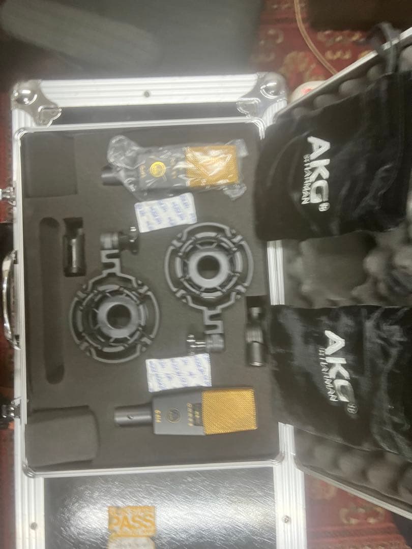 AKG C414 XLII コンデンサーマイク ステレオペアセット ※訳アリ