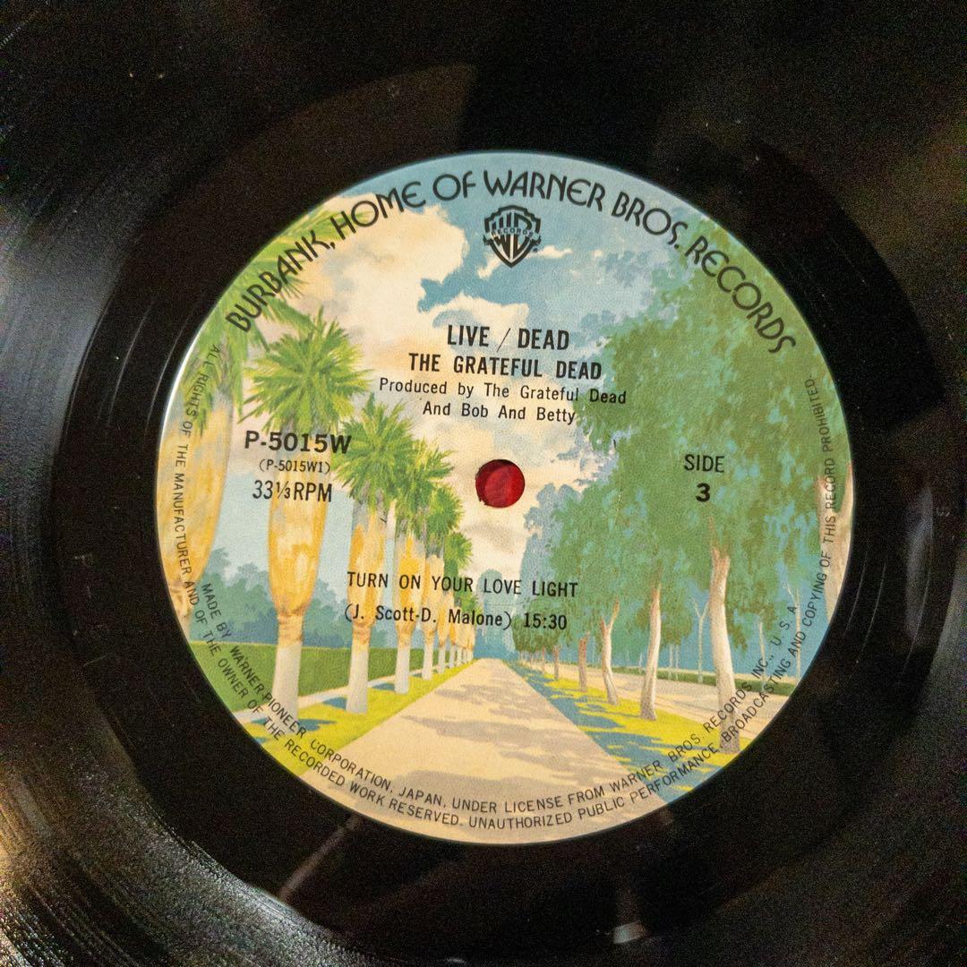 Grateful Dead Live Dead レコード