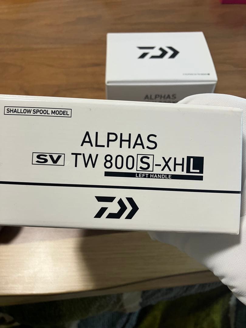 Daiwa ALPHAS TW 800S-XH & 800XH セット