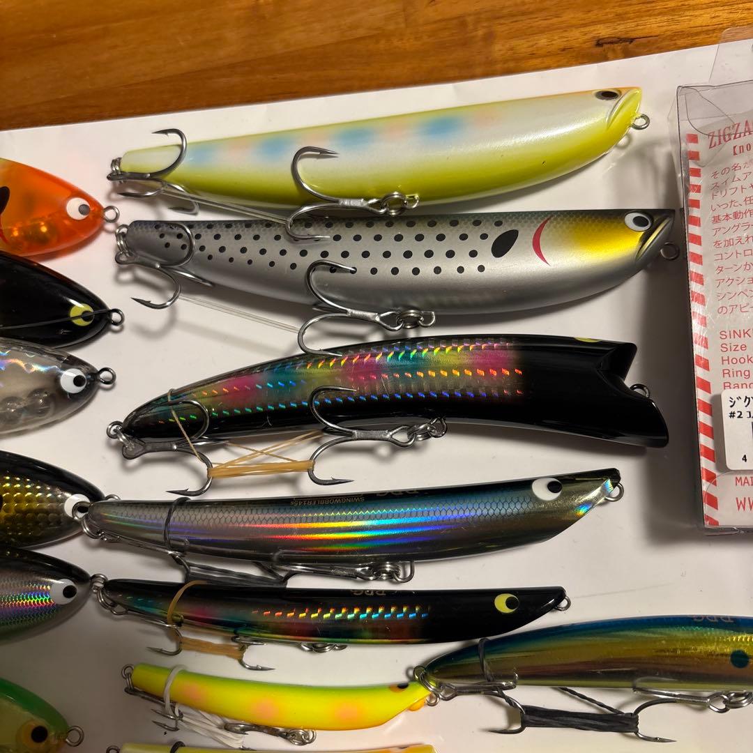 ポジドライブガレージ　ルアーセット　ジグザグ　オーバージョー