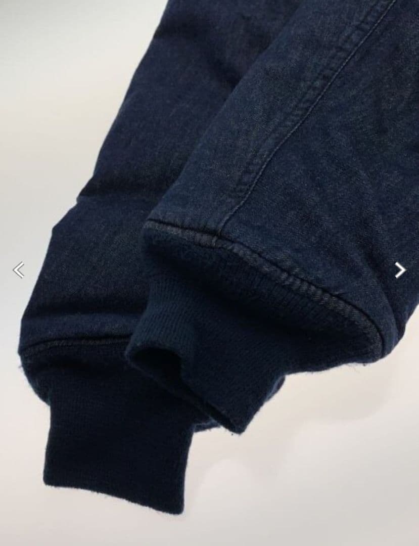 【美品】【XLサイズ】【アルファ 】【カイハラ】【MA-1】ワシデニム　コラボ