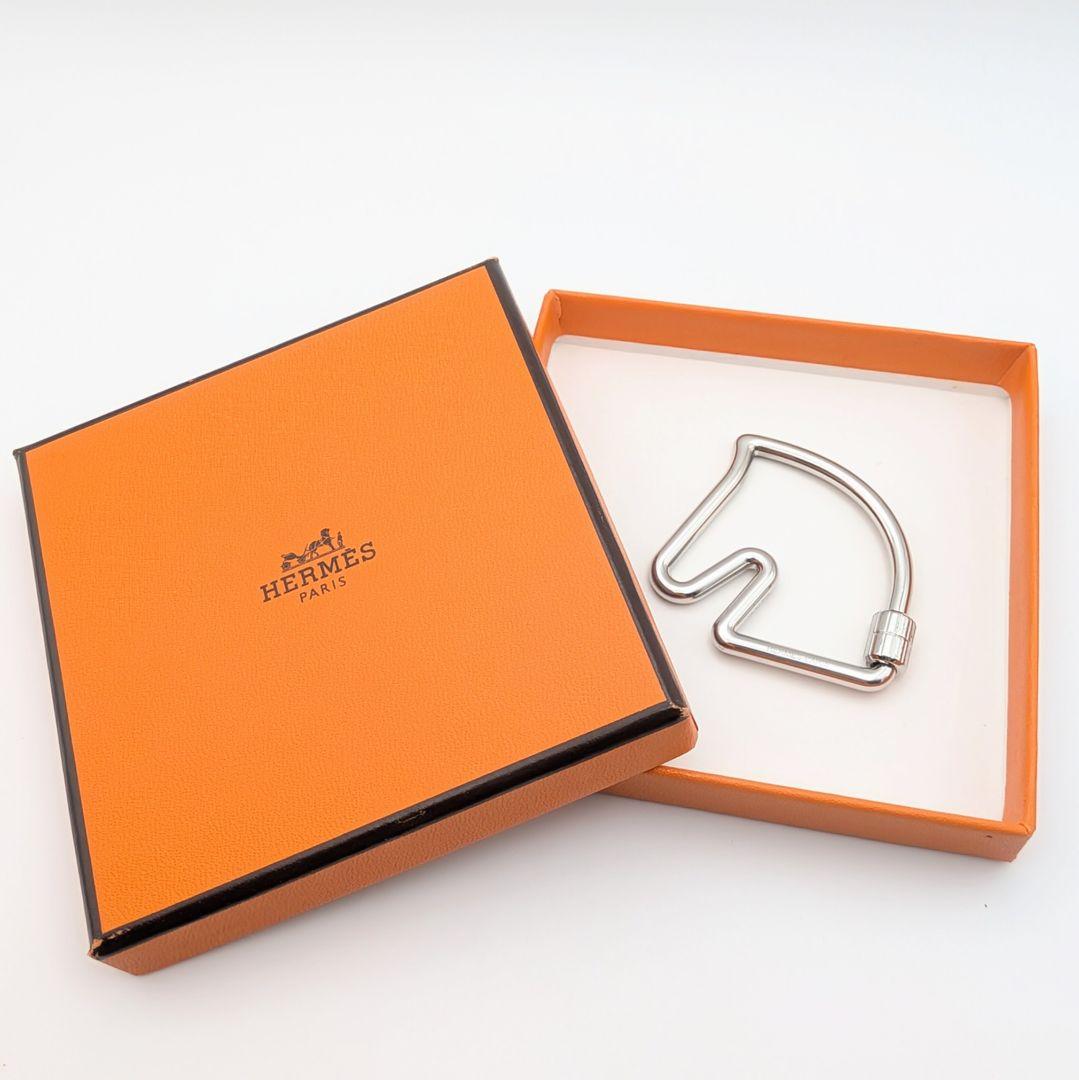 エルメス HERMES シュバル ホース キーリング キーホルダー 箱付